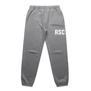 Women's Relax Track Pants:Grey Marle with Redhead Surf Club